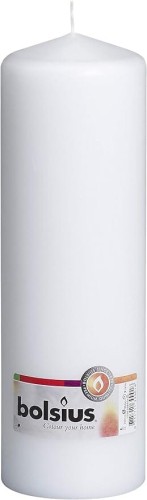 ŚWIECA TRADYCYJNA PARAFINOWA BEZZAPACHOWA BOLSIUS LVYLINE 250 X 80CM PILLAR
