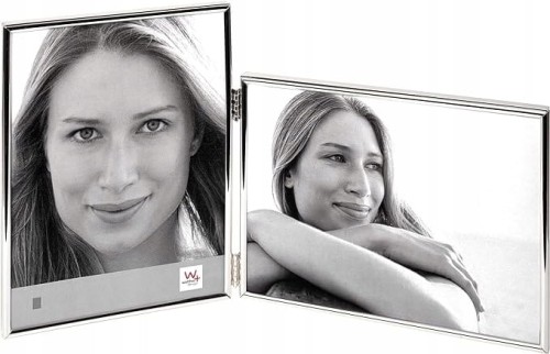 RAMKA NA ZDJĘCIA WALTHER DESIGN CHLOÉ 18 X 13 CM SREBRNA 10X15 CM