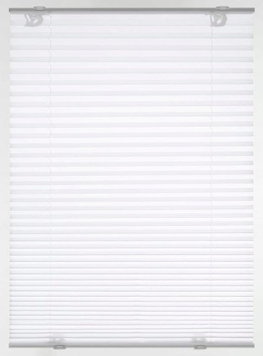 ROLETA PLISOWANA 40X130CM NIEPRZEJRZYSTA BIAŁA SZYNY ALUMINIOWE GARDINIA