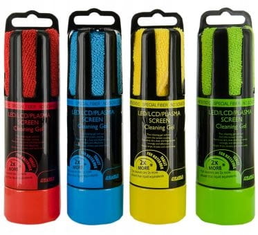 CZYŚCIK DO EKRANÓW 4WORLD LED/LCD ŻEL MIX 4SZT